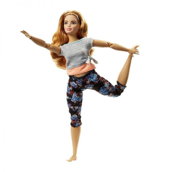 Papusa Barbie Made to Move – Meditatie, multicolor, +3 ani