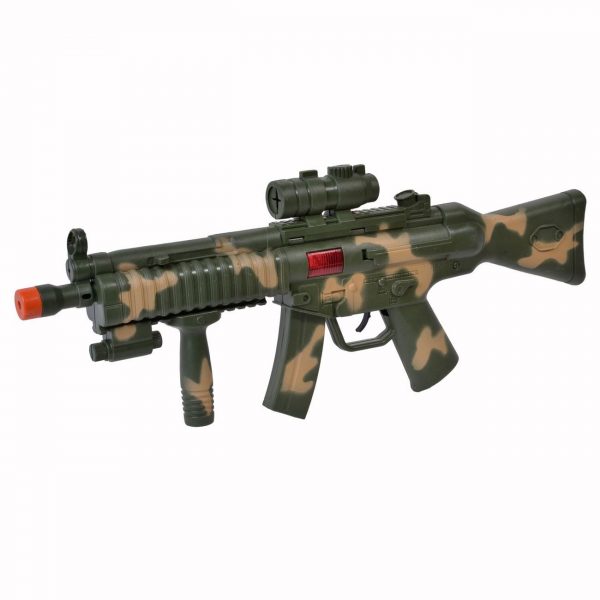 Arma militara realista, din plastic, pentru copii , ATS + 5 ani