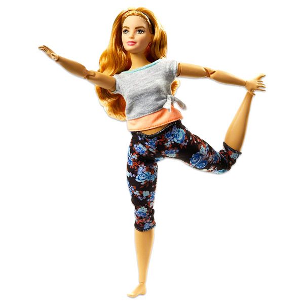 Papusa care face spor Yoga sau sala , ATS , pentru fetite ,Barbie cu par lung