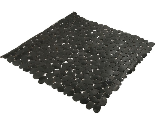 Covor pentru dus sau cada, anti-alunecare, ATS, pentru copii sau adulti, 52×52 cm, negru